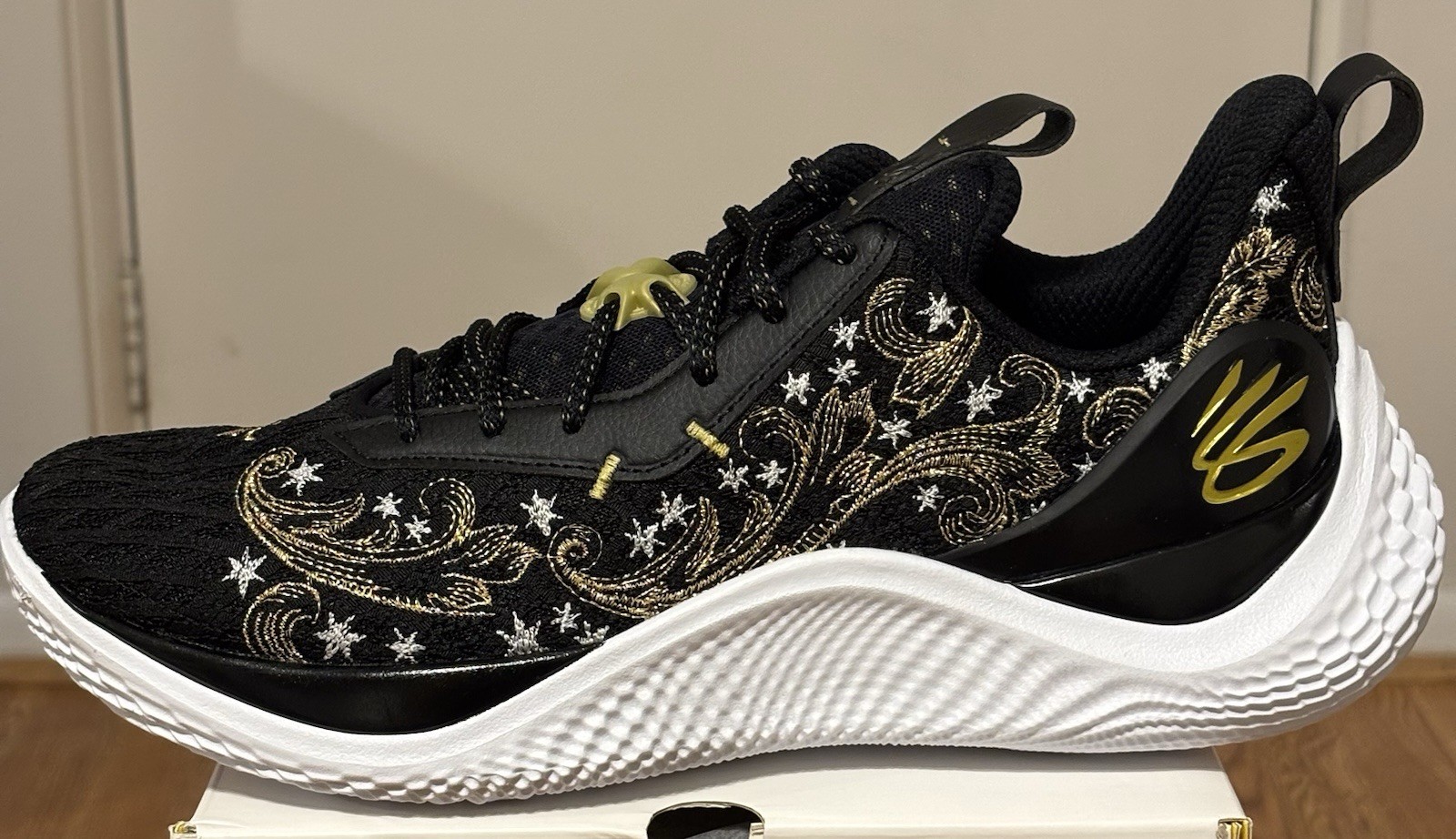 Under Armour Curry Flow 10 Met Gala Size 11.5 PE 30 Pairs Exclusive 3027831 001