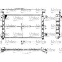 Valeo 730483 KüHler MotorküHlung FüR Ford Fiesta Courier GFJ F3L F5L