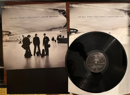 U2 All That You Can't Leave Behind Vinyl LP Original 2000 EU Press + Book, Inner
