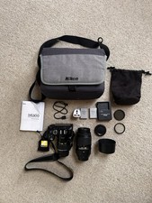 Nikon D5300 DSLR Camera with 18-55mm and 55-300mm Lenses. Includes Accessories