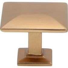 DesignPerfect DPA10S94KCBZ 10-Pack 1-3/16" Overall Length Square Cabinet Knob