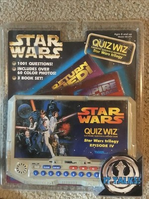 Star Wars Trilogy Tiger Electronics Quiz Wiz Trivia Electronic Game 1997 NEW
