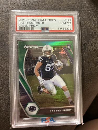2021 Panini Prizm Draft Picks Pat Freiermuth #127 GM10