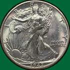 1942-S Walking Liberty Half Dollar Uncirculated UNC Coin #33389