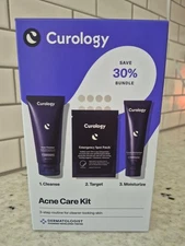 Curology Acne Care Kit 3 Step Routine Bundle- Exp 2/26