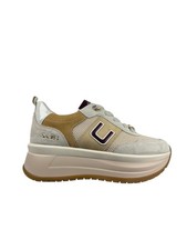 Cesare Paciotti sneakers donna in vera pelle scarpa donna con platform e plan...