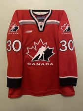 Martin Brodeur Team Canada 1998 Olympics Jersey Bauer XL