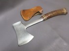 VINTAGE ESTWING 24 A HATCHET / AXE - W/ MATCHING LEATHER SHEATH — photo 6