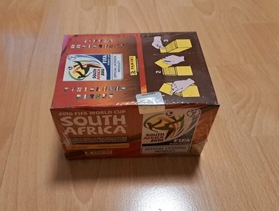 Panini WM 2010 Display Box = 100 Tüten = 500 Sticker WC 10 South Africa Display