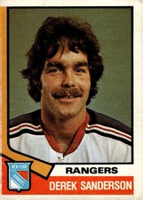 1974-75 O-Pee-Chee #290 Derek Sanderson