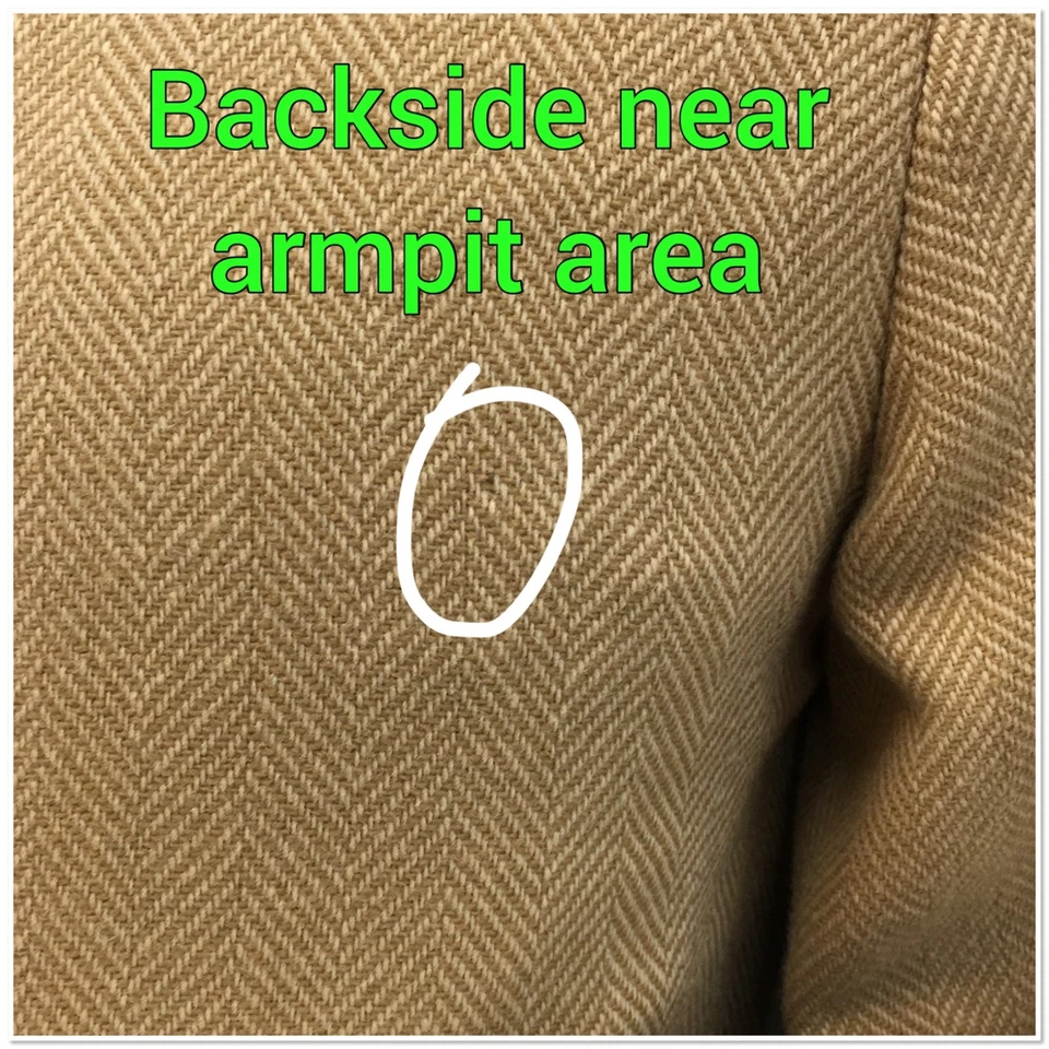 VINTAGE YVES SAINT LAURENT Mens Blazer Sport Coat Casual Jacket Size 34S (FLAWS) - Image 4 of 4