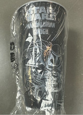 Star Wars Burger King Plastic Cup 2026 The Mandalorian And Grogu, Black