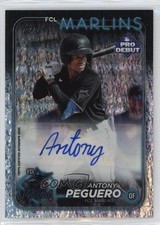 2024 Topps Pro Debut Sparkle Foil Auto 96/199 Antony Peguero #PD-23 Auto v9t