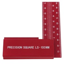 Aluminum Woodworking Right Angles Rule L Shaped for Professional Carpentry Use