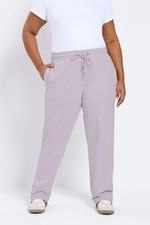 Image of Yours Curve Women's Plus Size Tie Waist Joggers