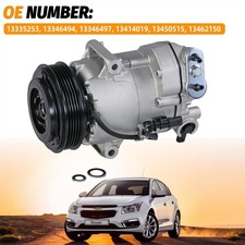 KLIMAKOMPRESSOR KLIMAANLAGE FÜR OPEL ASTRA J INSIGNIA A MERIVA B ZAFIRA TOURER C