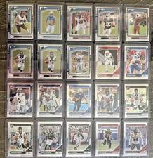 2024 Donruss Optic Football Lot (44) Holo Silver Prizm + Colored Parallel's