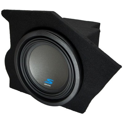 Fits 93-02 Pontiac Firebird Coupe Driver Side 10'' Alpine S-W10D4 Type S Sub Box