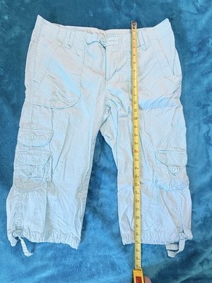 Columbia Women s Capri Pants Light Teal Outdoor Activewear Size 10