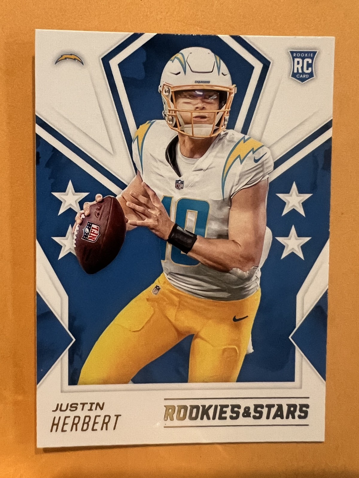 Justin Herbert 2020 Panini Rookies & Stars #103 Rookie Los Angeles Chargers RC
