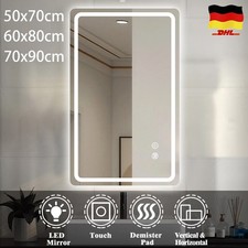 LED Badezimmerspiegel Bad Wandspiegel Beschla...