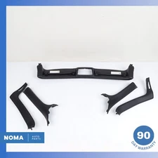 14-24 Jaguar F-Type Convertible Soft Top Headliner Pillar Trim Panel Set OEM