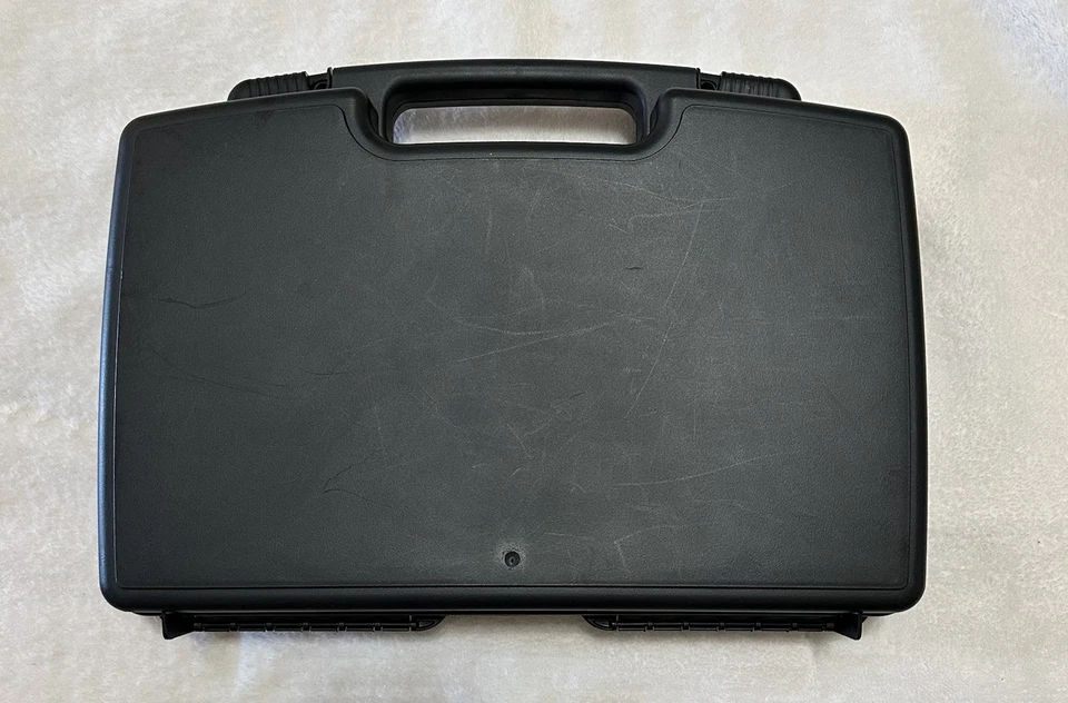 Gun Case PISTOL PACK 1711 FLAMBEAU 4291612 Hard Case Slide Close Lockable Black - Image 2 of 4