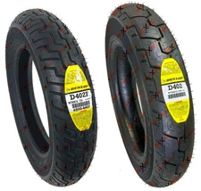 Dunlop D402 MT90B16 Front and Rear Motorcycle Tire Set Harley-Davidson MT 90 16