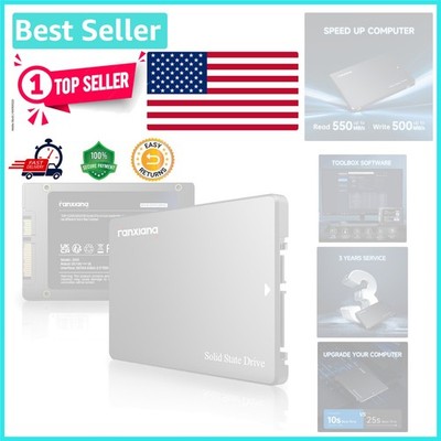 S101 512GB SATA III SSD   Fast 550MB/s Read Speed for Laptops & Desktops