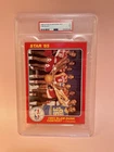 1984-85 Star Slam Dunk Contest 5 X 7 Michael Jordan #1 Checklist PSA 5 EX