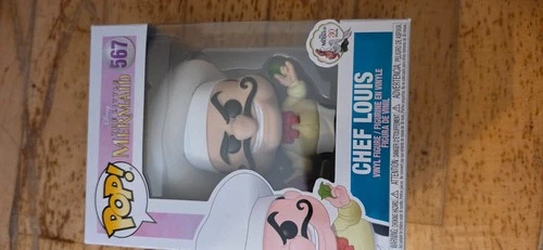 funko pop The Little Mermaid Chef Louis #567 30th Anniversary