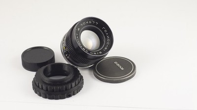 HELIOS 81 AUTOMAT LENS F/2 50mm ADAPTED m39 HELIOS 44-2 ANALOG TESTED MINT OPTIC