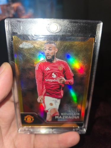 NOUSSAIR MAZRAOUI TOPPS CHROME DELUXE MANCHESTER UNITED 44/50