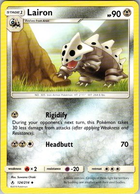 Lairon 124/214 Sm - Unbroken Bonds Uncommon Regular