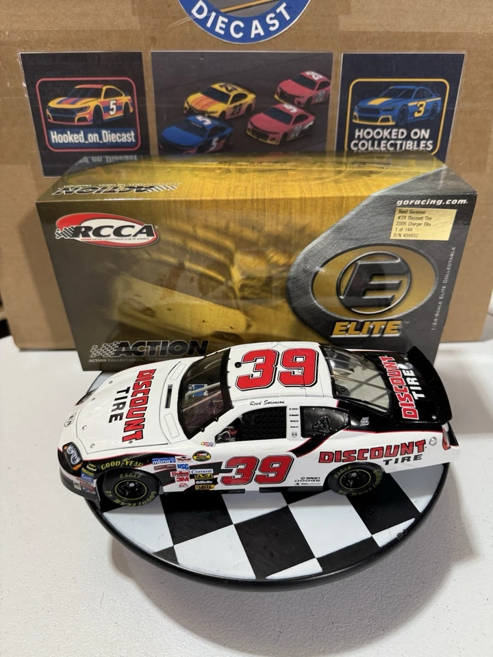 Neumático de descuento Reed Sorensen #41 2005 1/24 Nascar diecast Foto 2 de 4