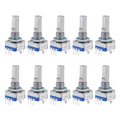 uxcell 360 Degree Rotary Encoder Code Switch Digital Potentiometer EC11 5 Pins 2