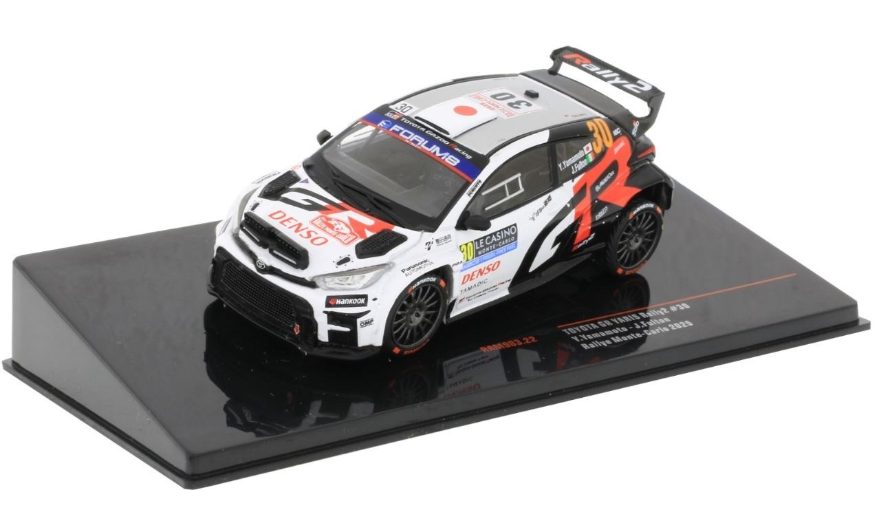 TOYOTA GR Yaris Rally2 IXOMODELS objet de décoration pour bureau de passionné