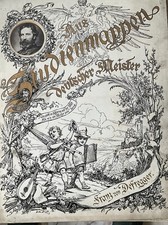 Studienmappen, deutscher Meister, Franz von Defregger,