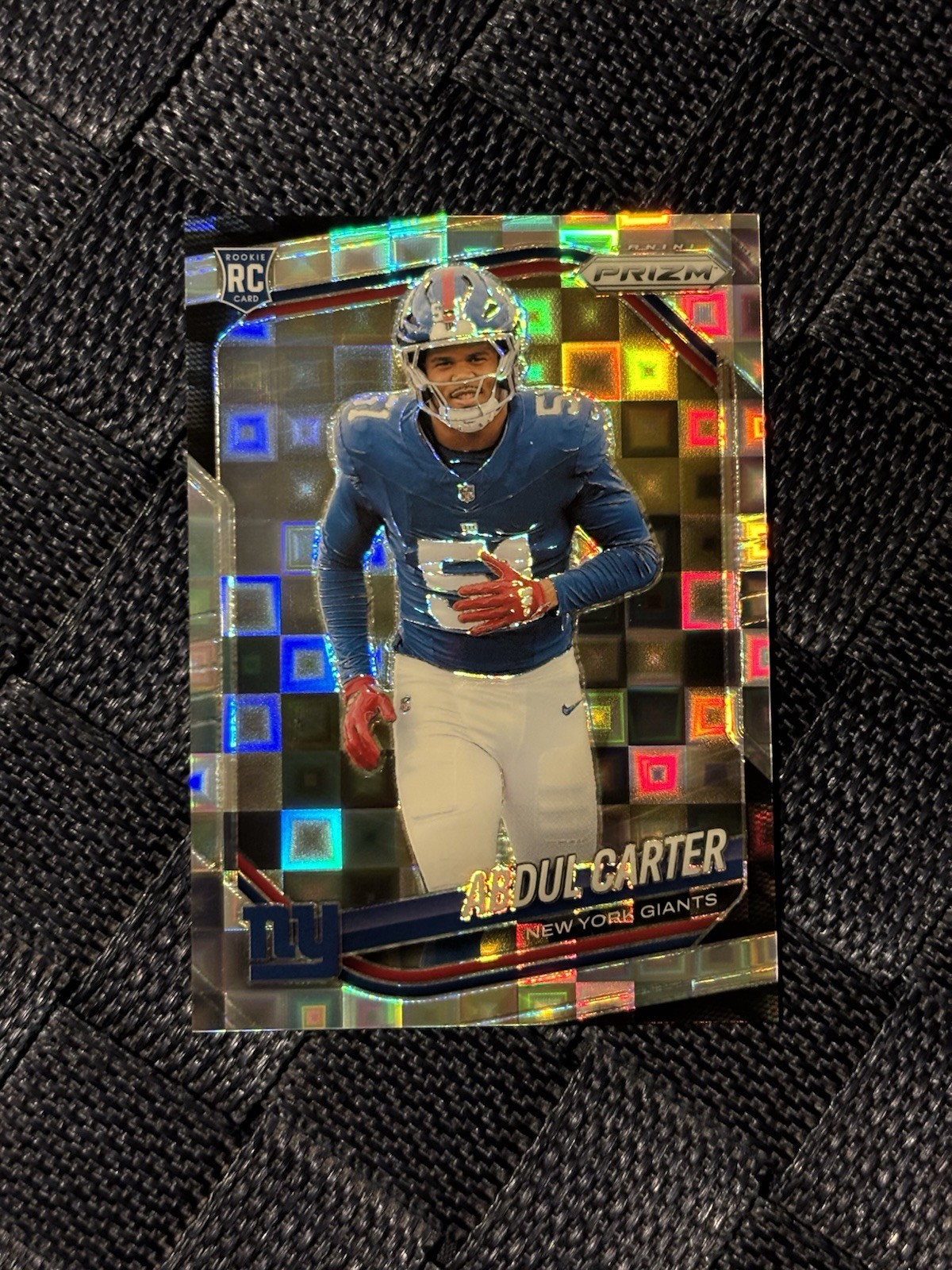 2025 Panini Prizm - Rookies Abdul Carter #394 Pandora Prizm /400 (RC)