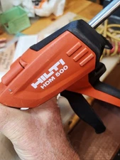Hilti HDM 500 Manual Epoxy Dispenser Gun w/ HIT-CR 500 