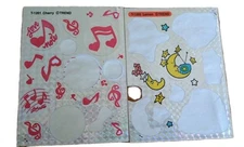 Vintage Trend Scratch And Sniff Prism Stickers Love Notes Man Moon Lemon Cherry