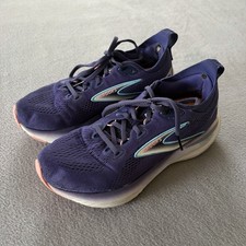 Brooks Glycerin GTS 22 Women  s Running Sneaker Blue Pink Ribbon Women  s Size 7B