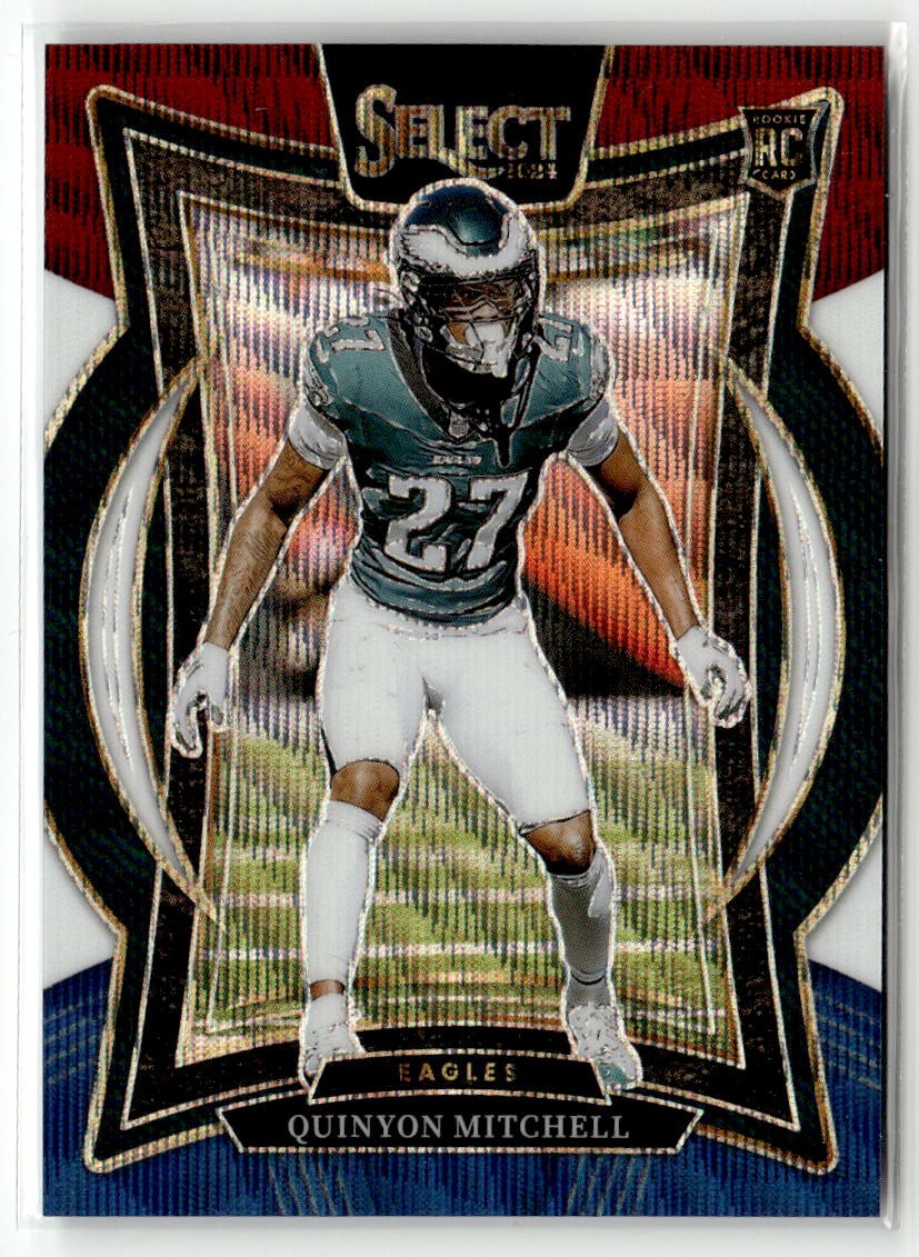 2024 Panini Select #55 Quinyon Mitchell Tri-Color Prizm RC #/299