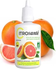 Extrait de pépins de pamplemousse bio 50ml - Citrosanté - Système Immunitaire