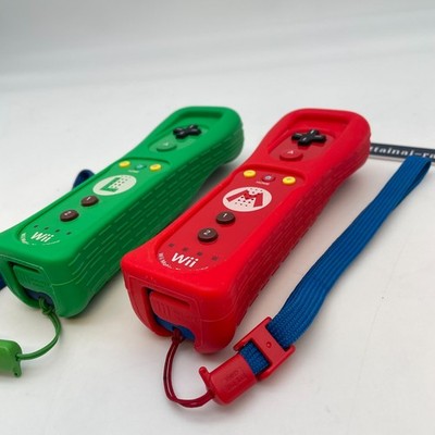 Mario & Luigi wii Remote controller plus Nintendo Official From