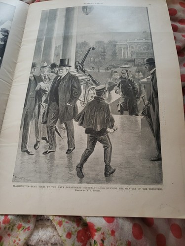 Harper's Weekly New York, Saturday May 21st 1898 - Picture 7 of 15