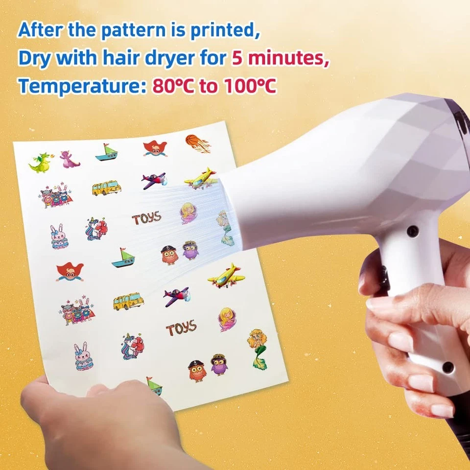 Inkjet Temporary Tattoo Paper 30 Sheets - Image 4 of 4