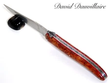 Laguiole Loupe d'Amboine by David DAUVILLAIRE