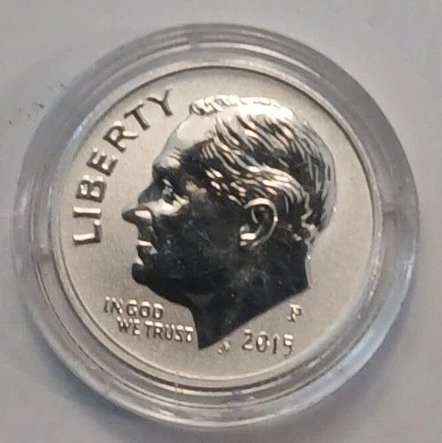 2015-P Reverse Proof 90% Silver Roosevelt Dime - Uncirculated - Mintage: 74,430