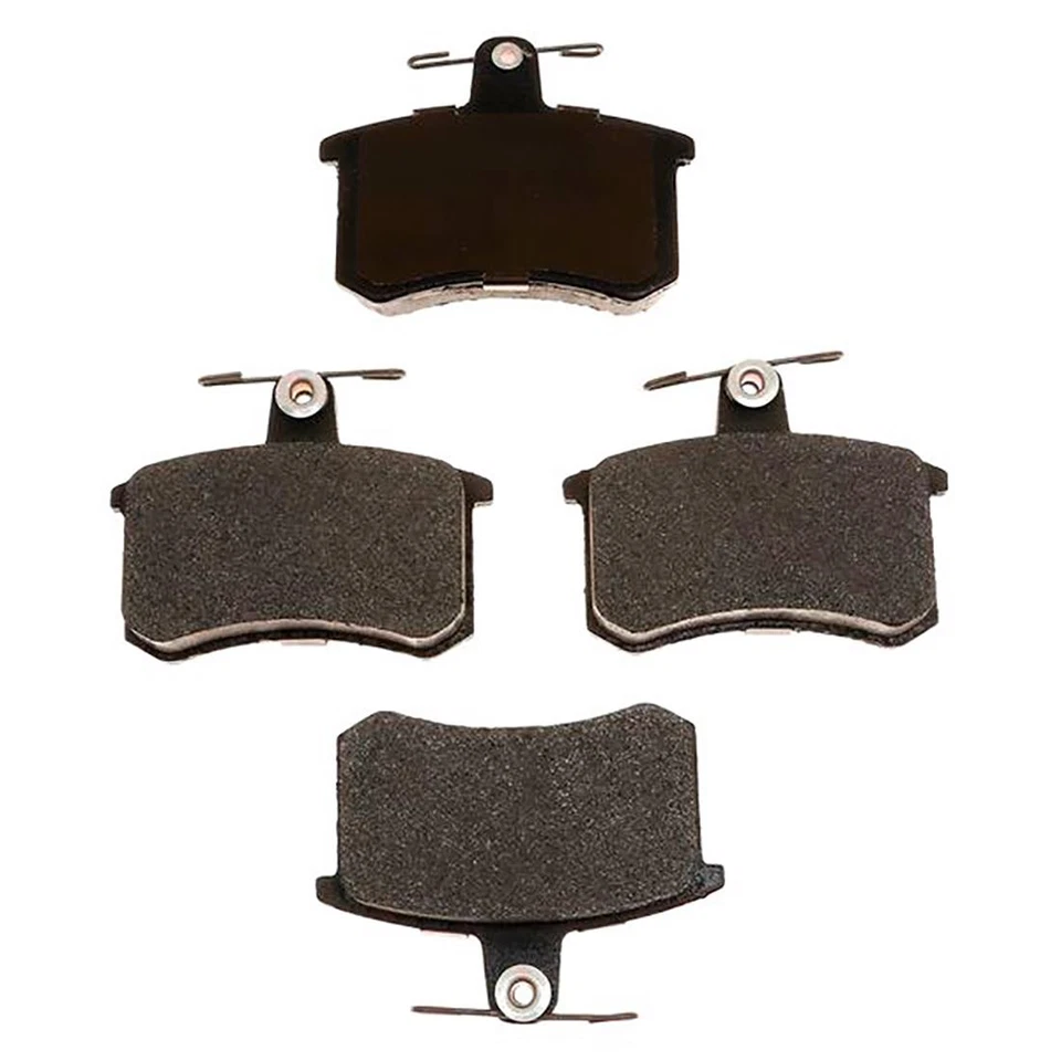 Rear Brake Rotors + Metallic Brake Pads & Hardware For 1991-1995 Alfa Romeo 164 - Изображение 2 из 4